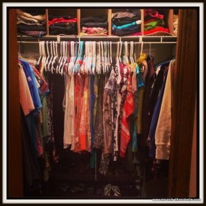 Yes, nearly half of this is running/workout clothes...lol