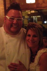 Me, and Graham Elliot in 2012.