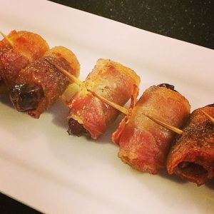 bacon wrapped dates