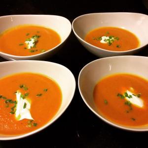 This was such a hit, and you can omit the crème fraiche if you desire!