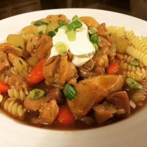 Top with crème fraiche, sour cream or yogurt!