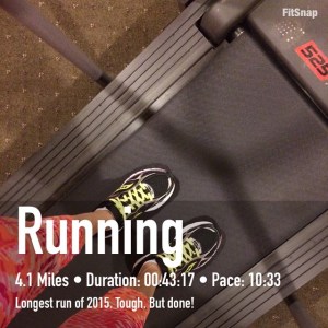 Longest run to date this year!