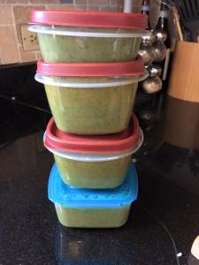detox soup, ready for my lunches this week!