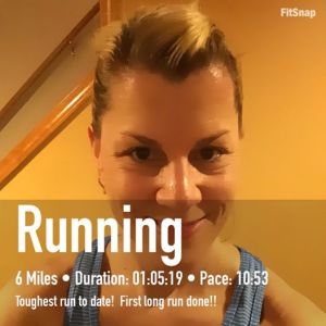 Week 1, long run, DONE.