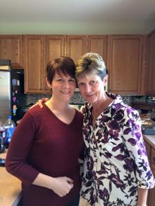 My sis and Mom.  Gorgeous right?! <3